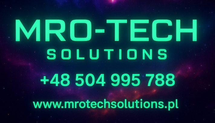 Wizytówka MRO-TECH Solutions - SEO Mysłowice